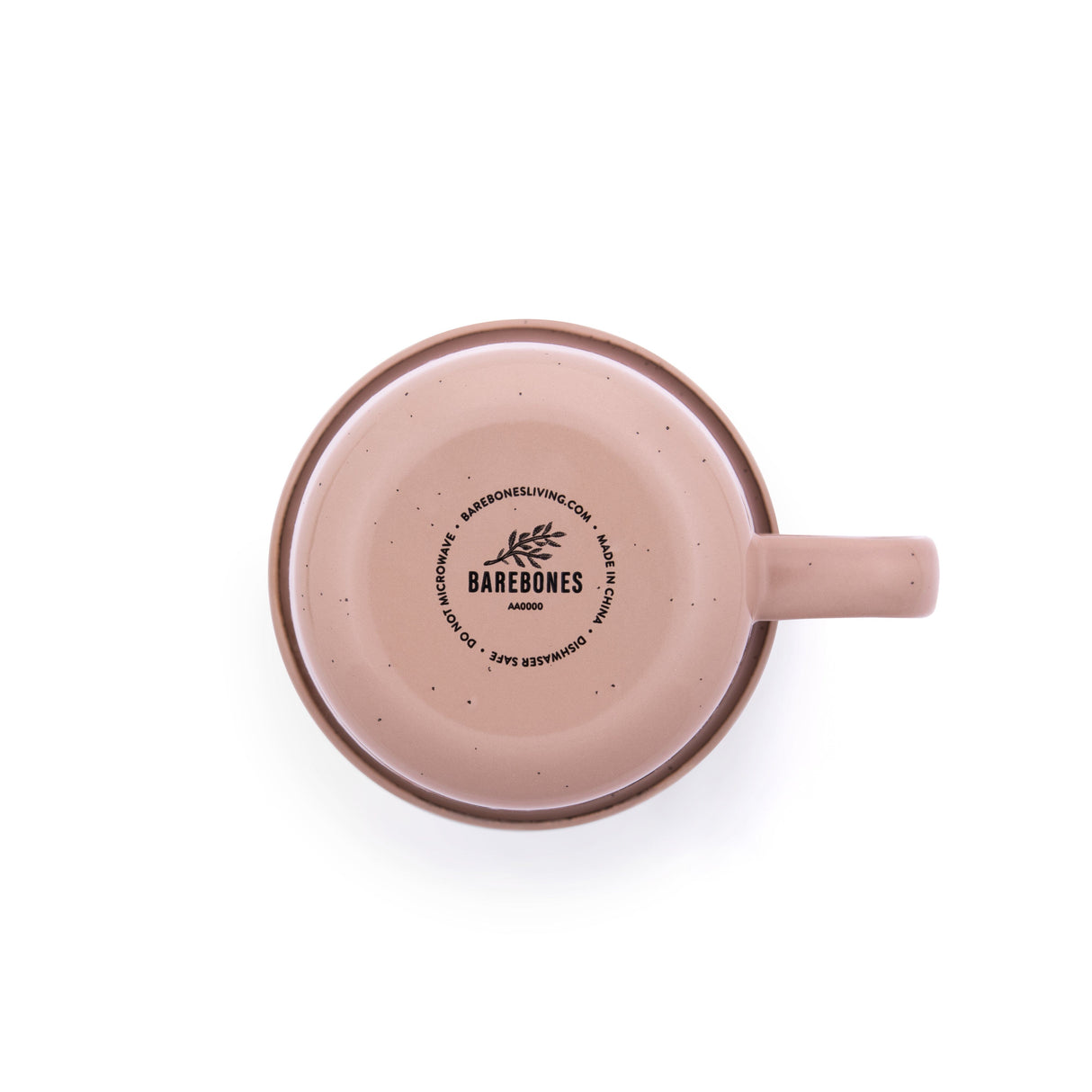 Barebones Rolled Enamel Mug 