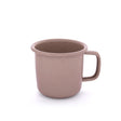 Barebones Rolled Enamel Mug Rose 
