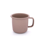 Barebones Rolled Enamel Mug Rose 