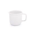 Barebones Rolled Enamel Mug White 
