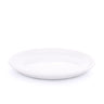 Barebones Rolled Enamel Plate White 