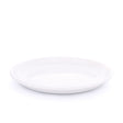 Barebones Rolled Enamel Plate White 