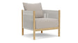 Barlow Tyrie Cocoon Fauteuil Club lounge avec coussins 