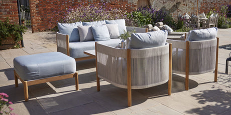 Barlow Tyrie Cocoon Fauteuil Club lounge avec coussins 