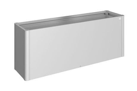 Biohort Belvedere Bac à plantes 200 (201x53cm) 77cm MAXI Argent métallique