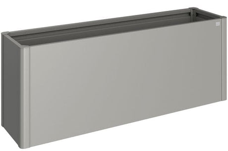 Biohort Belvedere Bac à plantes 200 (201x53cm) 77cm MAXI Gris quartz métallique