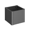 Biohort Belvedere Bac à plantes 50 (53x53cm) 45cm MINI Gris foncé métallique