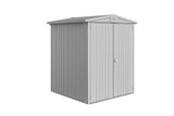 Biohort Europa Abri de jardin Taille 2 (172X156cm, H:196cm) Argent métallique 