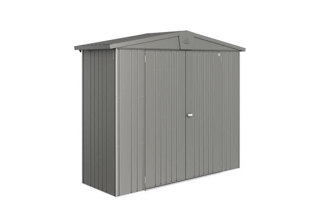 Biohort Europa Abri de jardin Taille 2A (244x84cm, H:203cm) Gris quartz métallique 