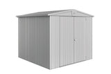 Biohort Europa Abri de jardin Taille 4 (244x228cm, H:203cm) Argent métallique 
