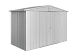 Biohort Europa Abri de jardin Taille 4A (316x156cm, H:209cm) Argent métallique 