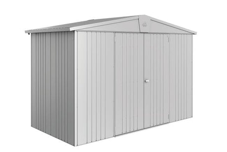 Biohort Europa Abri de jardin Taille 4A (316x156cm, H:209cm) Argent métallique 
