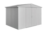 Biohort Europa Abri de jardin Taille 5 (316x228cm, H:209cm) Argent métallique 