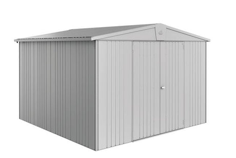 Biohort Europa Abri de jardin Taille 7 (316x300cm, H:2069cm) Argent métallique 