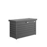 Biohort FreizeitBox Coffre de jardin 100 (101x46cm, H:61cm) Gris foncé métallique 