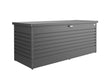 Biohort FreizeitBox Coffre de jardin 200 (201x79cm, H:83cm) Gris foncé métallique 