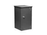 Biohort Julia Armoire de balcon L (132x87cm, H:140cm) Gris foncé métallique 