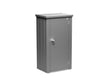 Biohort Julia Armoire de balcon M (132x57cm, H:140cm) Gris quartz métallique 