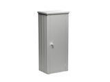Biohort Julia Armoire de balcon M High (132x57cm, H:181cm) Argent métallique 
