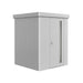 Biohort Neo Abri de jardin 1A (180x180cm, H:222cm) Porte standard Argent métallique