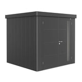 Biohort Neo Abri de jardin 2B (236x236cm, H:222cm) Double porte Gris foncé métallique