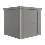 Biohort Neo Abri de jardin 2B (236x236cm, H:222cm) Double porte Gris quartz métallique