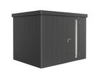 Biohort Neo Abri de jardin 2C (292x236cm, H:222cm) Porte standard Gris foncé métallique