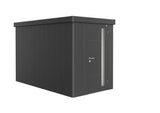 Biohort Neo Abri de jardin 4A (180x348cm, H:222cm) Porte standard Gris foncé métallique