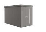 Biohort Neo Abri de jardin 4A (180x348cm, H:222cm) Porte standard Gris quartz métallique