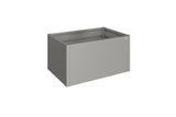 Biohort Potager surélevé 1,5x1 (152x102cm, H:77cm) Gris quartz métallique 