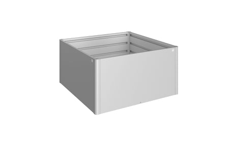 Biohort Potager surélevé 1,5x1,5 (152x152cm, H:77cm) Argent métallique 