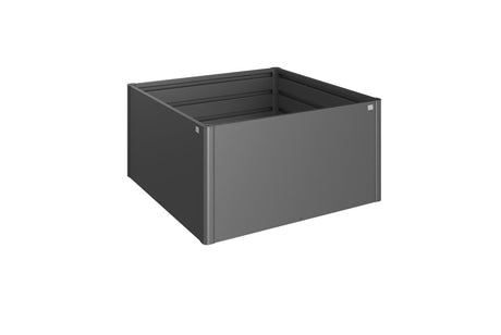 Biohort Potager surélevé 1,5x1,5 (152x152cm, H:77cm) Gris foncé métallique 