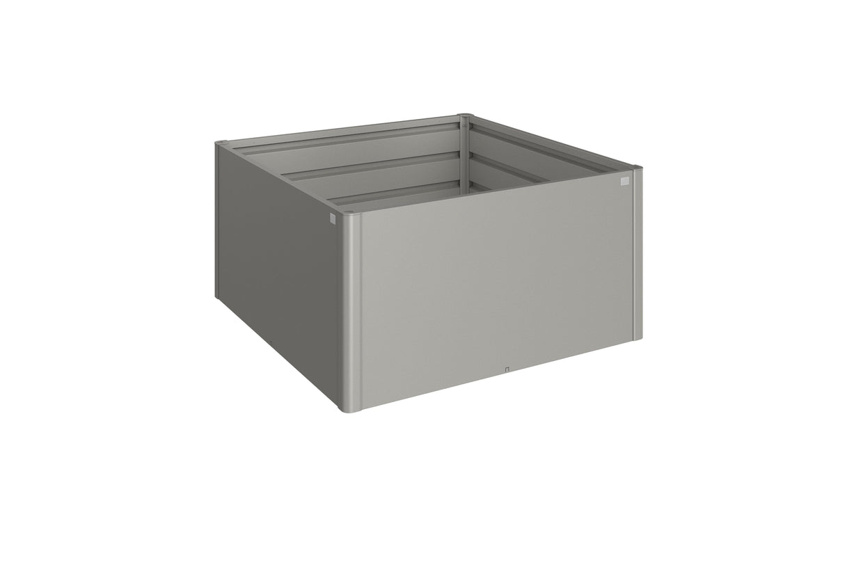 Biohort Potager surélevé 1,5x1,5 (152x152cm, H:77cm) Gris quartz métallique 
