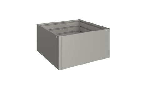 Biohort Potager surélevé 1,5x1,5 (152x152cm, H:77cm) Gris quartz métallique 