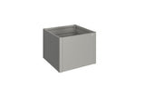 Biohort Potager surélevé 1x1 (102x102cm, H:77cm) Gris quartz métallique 