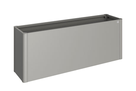 Biohort Potager surélevé 2x0,5 (201x53cm, H:77cm) Gris quartz métallique 