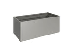 Biohort Potager surélevé 2x1 (201x102cm, H:77cm) Gris quartz métallique 