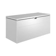 Biohort StyleBox Coffre de rangement 170 (170x70cm, H:81cm) Argent métallique 