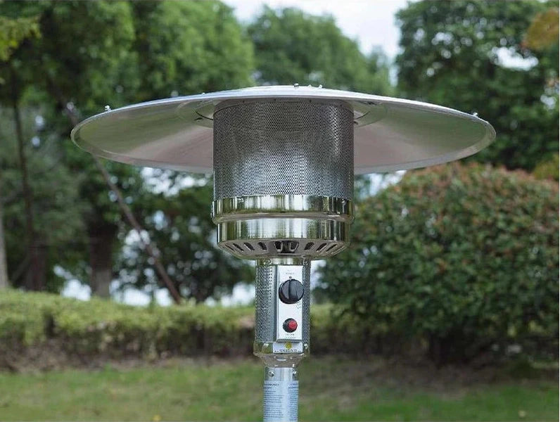 Blaser + Troesch Garden-Sun Inox Chauffage d'extérieur à gaz 