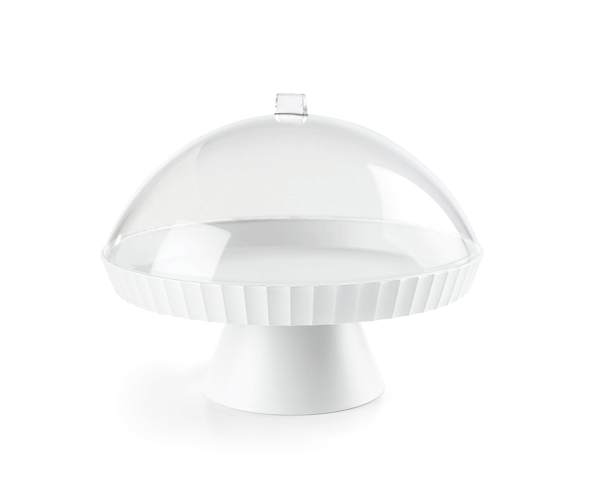 Blim Plus Agora Plat sur pied avec cloche et pelle à gâteau 