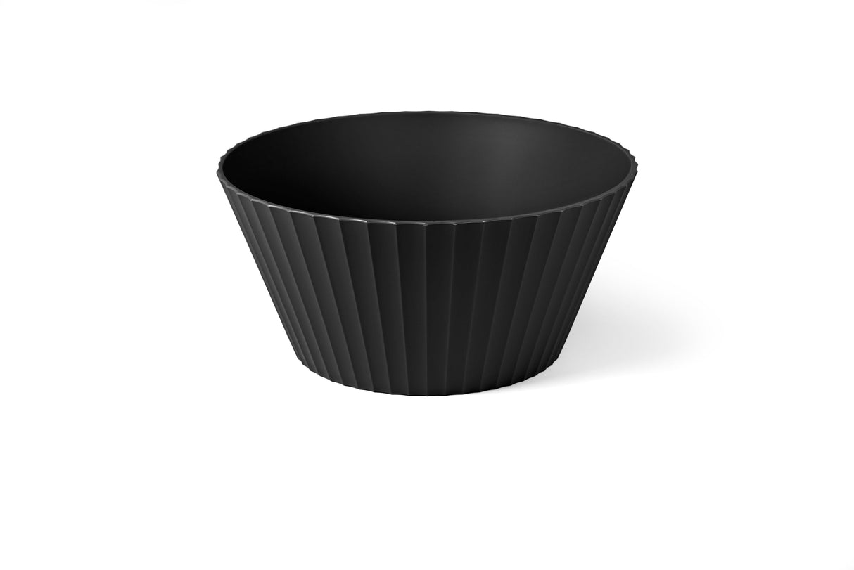 Blim Plus Nettuno Bol L ø25cm H:12cm Carbon black 