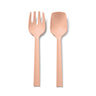 Blim Plus Paestum Posate Couverts à salade 2pces 29.3cm Pink sand 