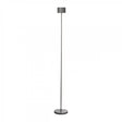 Blomus Farol Lampadaire mobile sans fil LED USB H:115cm Burned metal 