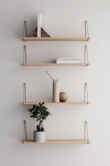 Blomus Panola Lot de 2 fixations murales pour étagère murale 