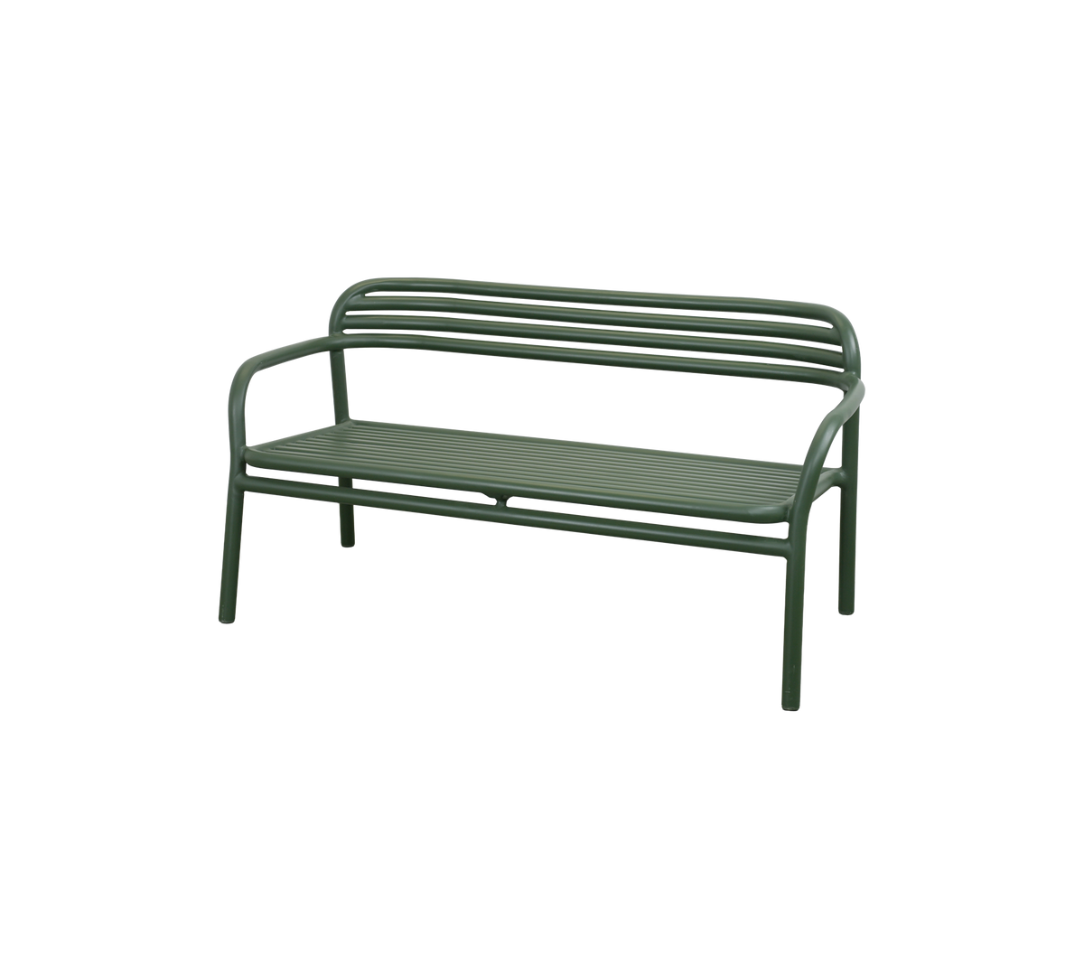 Cane-line Bliss Canapé 2 places empilable, coussin non inclus (11565) Dark green ADG (Aluminium)