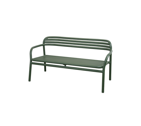 Cane-line Bliss Canapé 2 places empilable, coussin non inclus (11565) Dark green ADG (Aluminium)