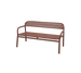 Cane-line Bliss Canapé 2 places empilable, coussin non inclus (11565) Desert red ADRE (Aluminium)