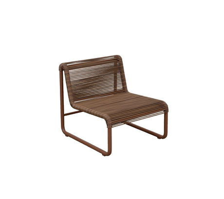 Cane-line Al Dente Chaise lounge spaghetti (11475) Desert red 
