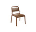 Cane-line Al Dente Chaise repas spaghetti (11470) Desert red 