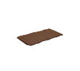 Cane-line Al Dente Coussin pour chaise lounge (11475Y) Desert red (Tissu Delight QuickDry & Airflow) 